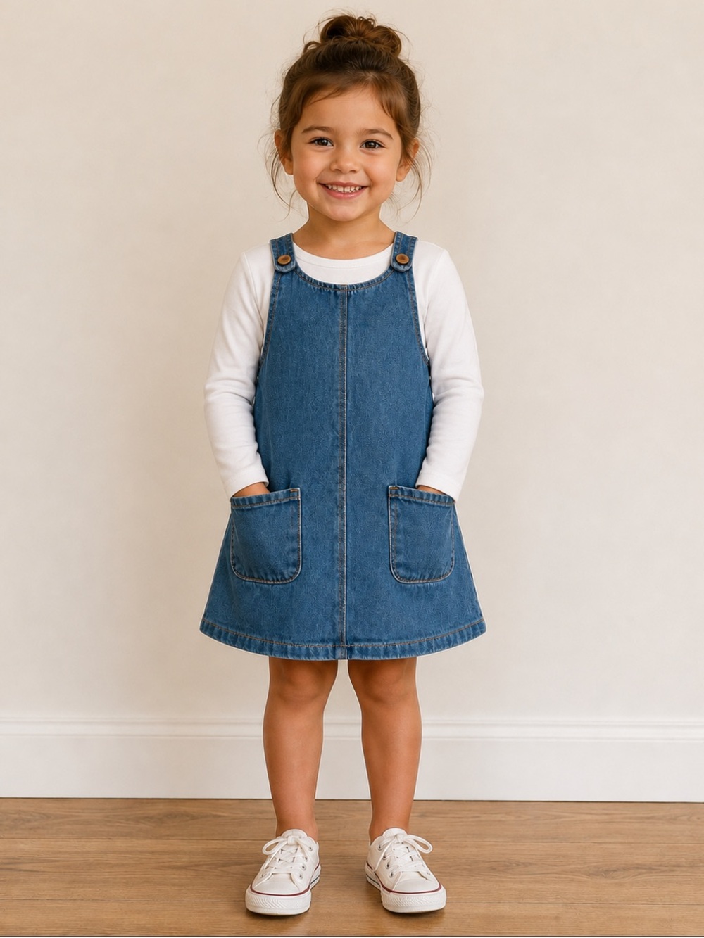 Zara denim jumper 3-4 years